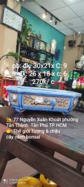 Chậu Bonsai các loại, giá từ 180k