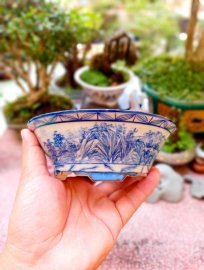 Kt 15x6 chuẩn vẽ tay sơn thủy hữu tình. 