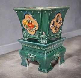 Ghép bộ đôn và chậu khá hợp