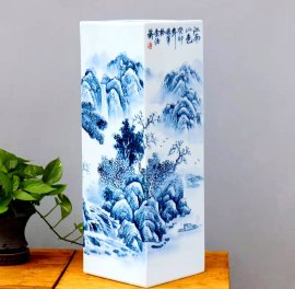 Đỉnh cao nghệ thuật vẽ xanh trắng