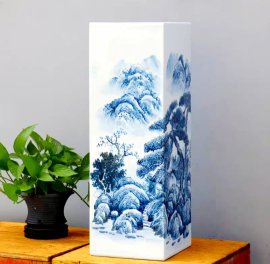 Đỉnh cao nghệ thuật vẽ xanh trắng