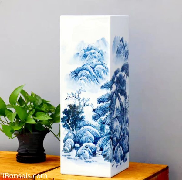 Đỉnh cao nghệ thuật vẽ xanh trắng