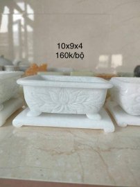 Còn vài chậu đá mini thủ công