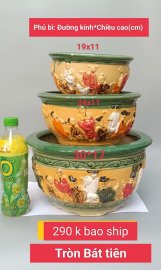 Chậu tròn bát tiên