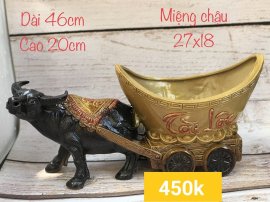 Chậu trâu kéo tài lộc