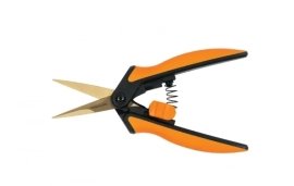 Đấu giá kéo tỉa dăm Fiskars của Mỹ, lưỡi mạ Titan màu vàng