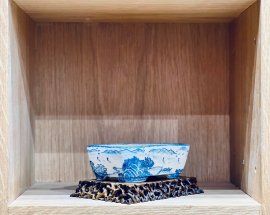 Chậu Damashi vẽ tay Nhật Bản