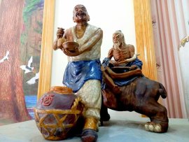 Tô Khất Nhi và Khương Tử Nha.