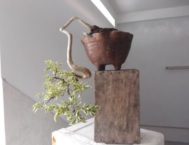 Hoa giấy ghép Cẩm Thạch tím...