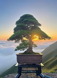 Scopolia nana bonsai tree