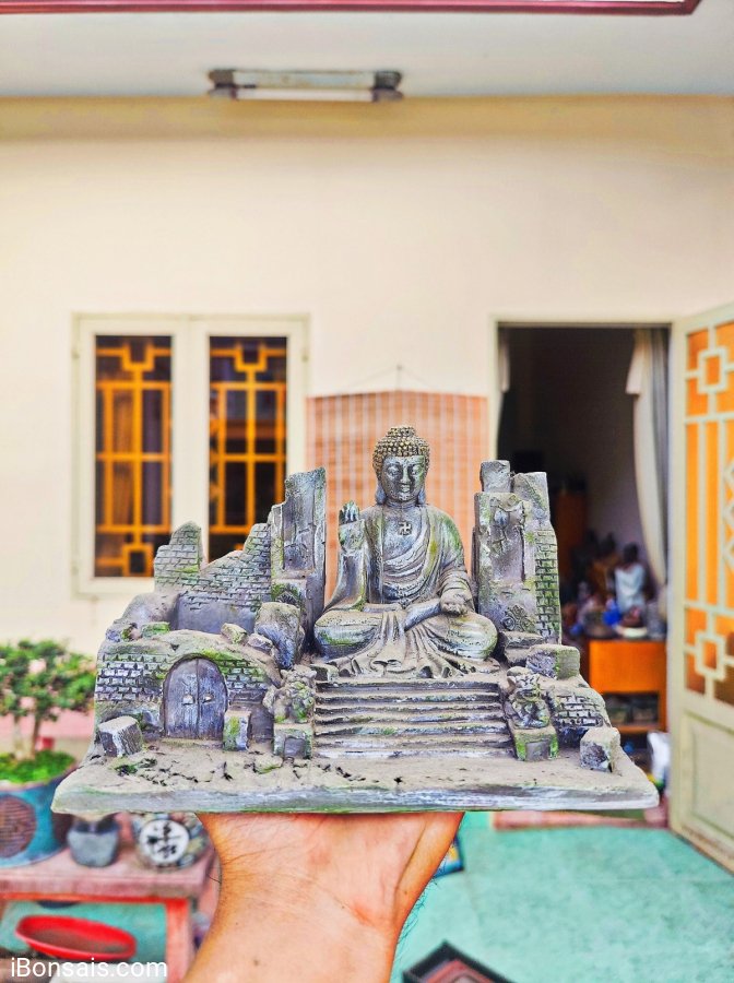 Thanh lý tác phẩm Linh Sơn Tự cho ae vô cây và decor...