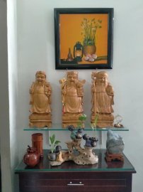 Tiểu cảnh các chú tiểu đáng yêu