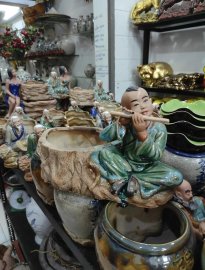 Sỉ lẻ online các chậu tượng trồng cây &amp; ký cây