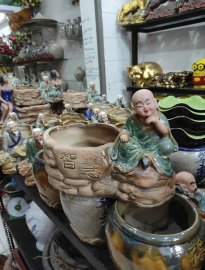 Sỉ lẻ online các chậu tượng trồng cây & ký cây