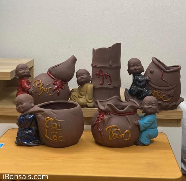 Bộ chậu chú tiểu 5 chiếc