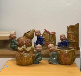 Bộ chậu chú tiểu 5 chiếc