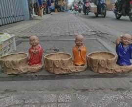 Bộ chậu tượng 3 chiếc