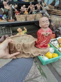 Bộ chậu tượng 3 chiếc