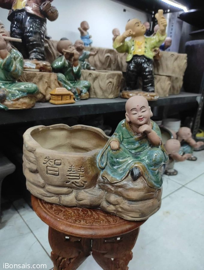 Chậu tượng đồng giá 250k/ sp