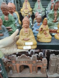 Tượng Phật ghép cây &amp; mô hình tiểu cảnh