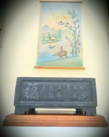 Chậu đá Minh Văn nguyên khối