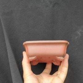 Chậu chữ nhật thủ công, cánh dán; size nhỏ CN031