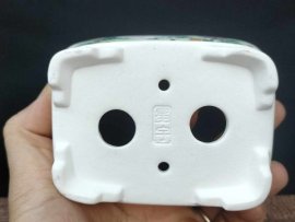 Chậu chữ nhật vẽ phong cảnh 2 mặt CN014