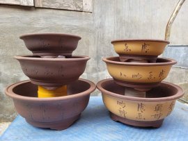 455k/ combo 6 chiếc chậu tròn lỗi thanh lí ạ