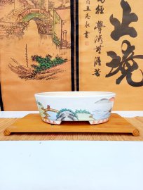 Hàng sưu tầm xuất Nhật 1 chậu duy nhất vẽ toàn cảnh