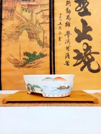Hàng sưu tầm xuất Nhật 1 chậu duy nhất vẽ toàn cảnh