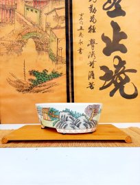 Hàng sưu tầm xuất Nhật 1 chậu duy nhất vẽ toàn cảnh