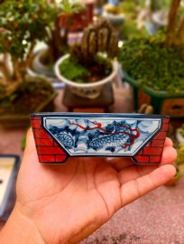 Xả đôn chậu vẽ tay chuẩn nét