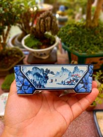 Xả đôn chậu vẽ tay chuẩn nét