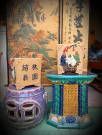 Chậu Tam Anh kết nghĩa vườn đào