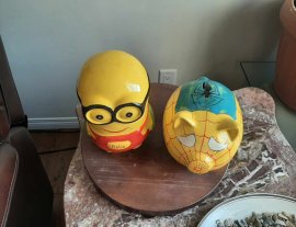 Heo đất Minions và Spiderman